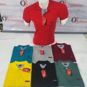 REMERA LISA CON CUELLO