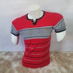 REMERA BASICA A RAYAS