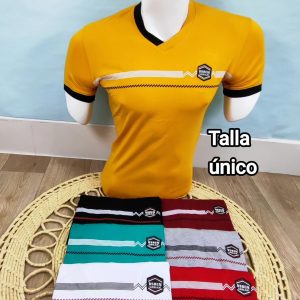 Remera Full Licra Amarilla Osben Urban