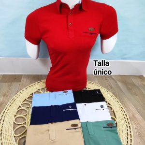 Remera Full Licra Roja Básica