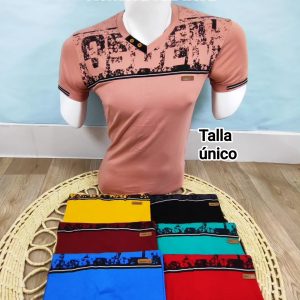 Remera Full Licra Salmón