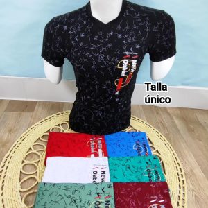 Remera Full Licra New Osben Negra